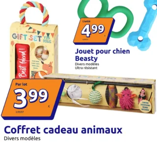 Coffret cadeau animaux