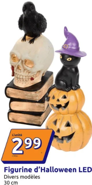 Figurine d'Halloween LED