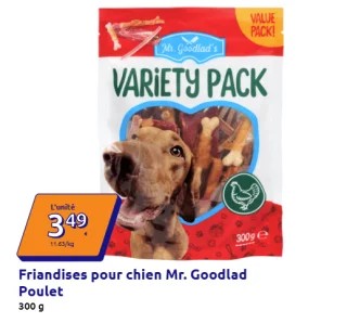 Friandises pour chien Mr. Goodlad Poulet