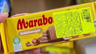 Marabou Gr  ddnougat