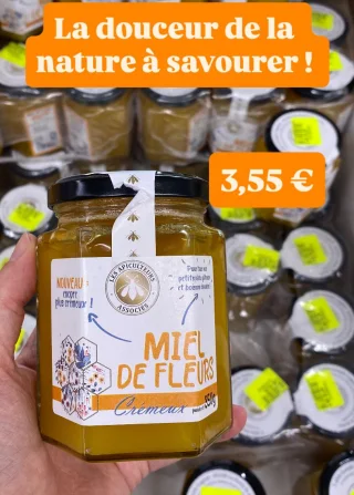 Miel de Fleurs Crémeux Les Apiculteurs Associés