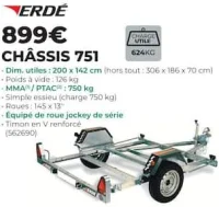 ERDÉ Châssis 751