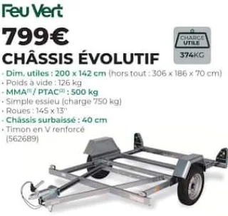 Feu Vert Châssis Évolutif