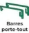 Promo Feu Vert Barres porte-tout