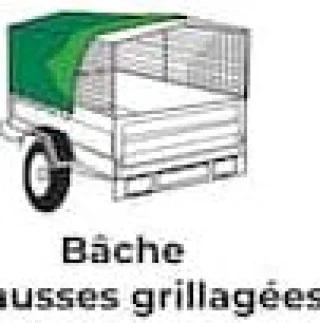Feu Vert Bâche réhausses grillagées