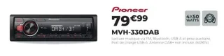 Autoradio Pioneer MVH-330DAB