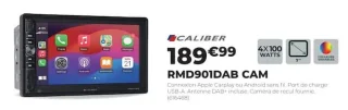 Autoradio Caliber RMD901DAB CAM