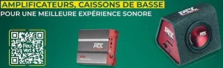 Amplificateurs, caissons de basse pour une meilleure expérience sonore MTX