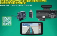 Clé Carplay & Android Auto, Dashcam, Caméra de recul, GPS pour une conduite 100% confort