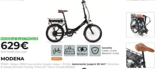 MODENA Modèle électrique