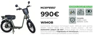 Cyclomobile électrique WISPEED WIMOB