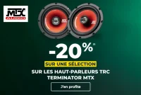 -20% sur les haut-parleurs TRC Terminator MTX