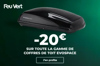 Coffres de toit Evospace Feu Vert