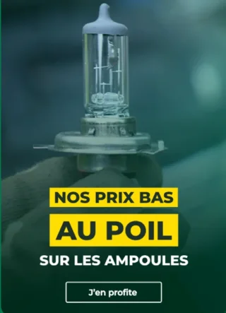 Prix bas au poil sur les ampoules