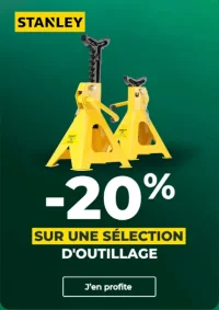 Sélection d'outillage Stanley