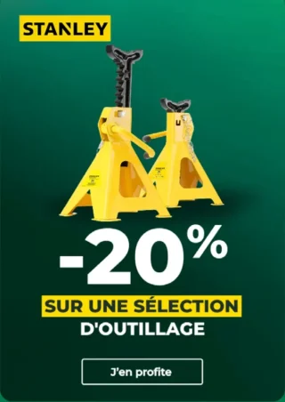 Sélection d'outillage Stanley