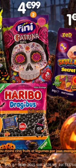 FINI bonbons Catrina party multi-sachets