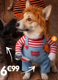 Costume chien 3D