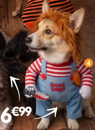 Costume chien 3D