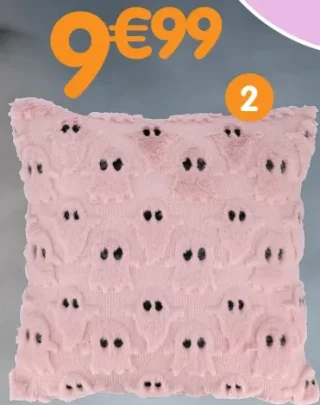 Coussin fantôme 3D - 40x40 cm