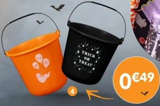 Petit seau Halloween