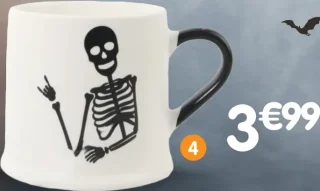 Mug squelette