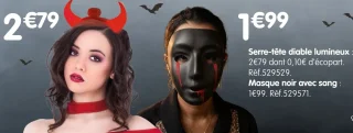 Serre-tête diable lumineux