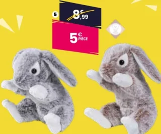 Peluche Lapin 22 cm