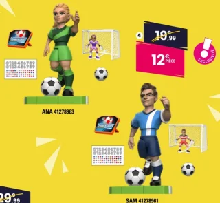 Powershots Strike - Football Figurines