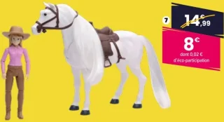 Coffret Valley Ranch avec 1 cheval sonore et 1 figurine