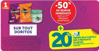 Chips et sauces Doritos