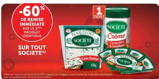 Sur tout Société (Cave Saveur, Crème Caractère & Fondant, Portions)