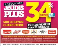 Sélection de charcuterie de grandes marques (Herta, Aoste, Bordeau Chesnel, Saint Agaûne, Montagne Noire, Montorsi)
