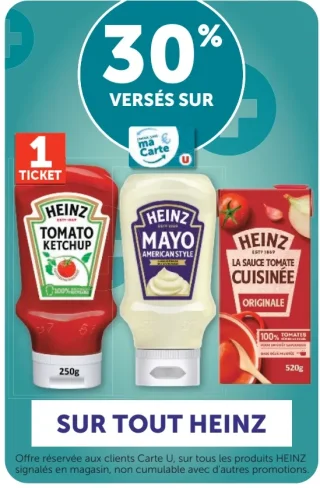 Gamme de sauces Heinz