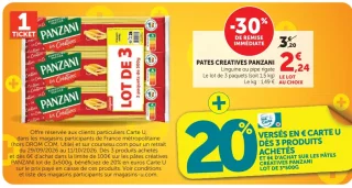 Pates creatives Panzani