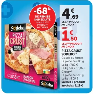 Pizza Crust Sodebo
