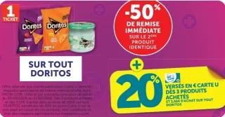 Biscuits apéritifs Doritos