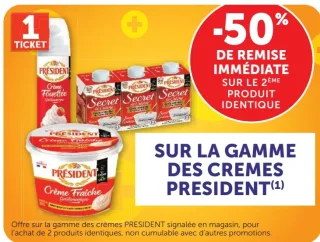 Crèmes President