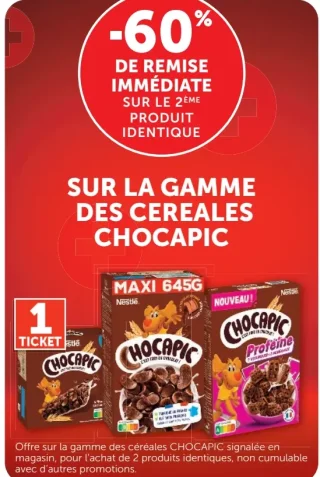 Gamme de céréales Chocapic