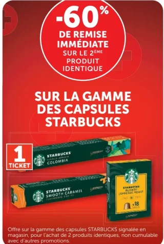 Gamme de capsules Starbucks