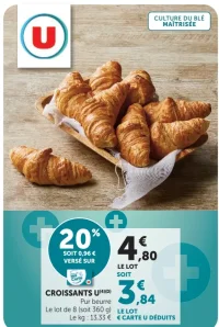 Croissants U Pur beurre