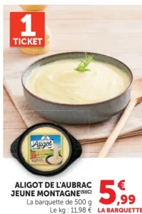Aligot de l'Aubrac Jeune Montagne