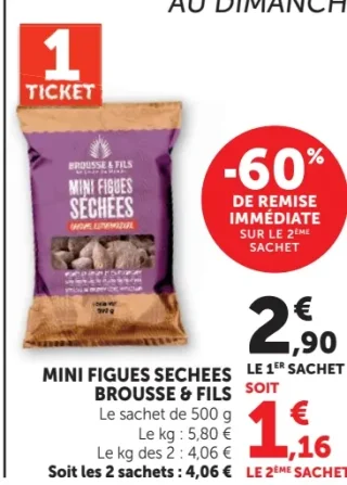 Mini Figues Séchées Brousse & Fils