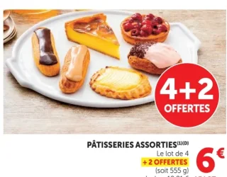Pâtisseries Assorties