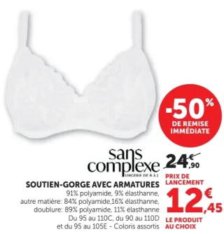 Soutien-gorge avec armatures Sans Complexe