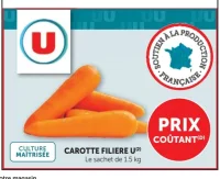 Carotte Filiere U
