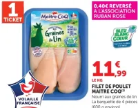 Filet de poulet Maître Coq