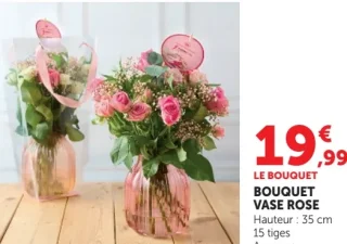 Bouquet Vase Rose