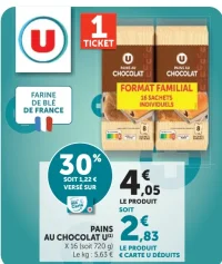 Pains au chocolat U
