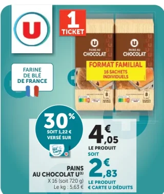 Pains au chocolat U